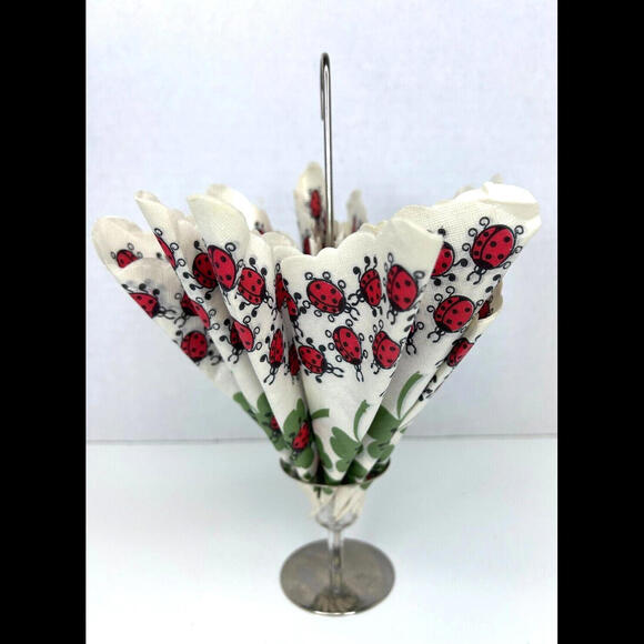 Vintage Metal Umbrella Upright Napkin Holder Stand Novelty - Picture 7 of 8